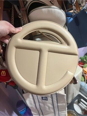 Teflar Major Circle Bag - Cream